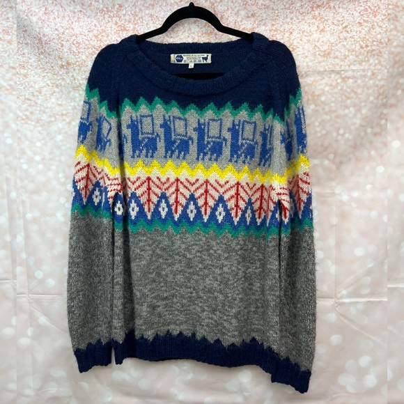 Industry of All Nations Other - Industry of All Nations Alpaca Hand Knit Sweater